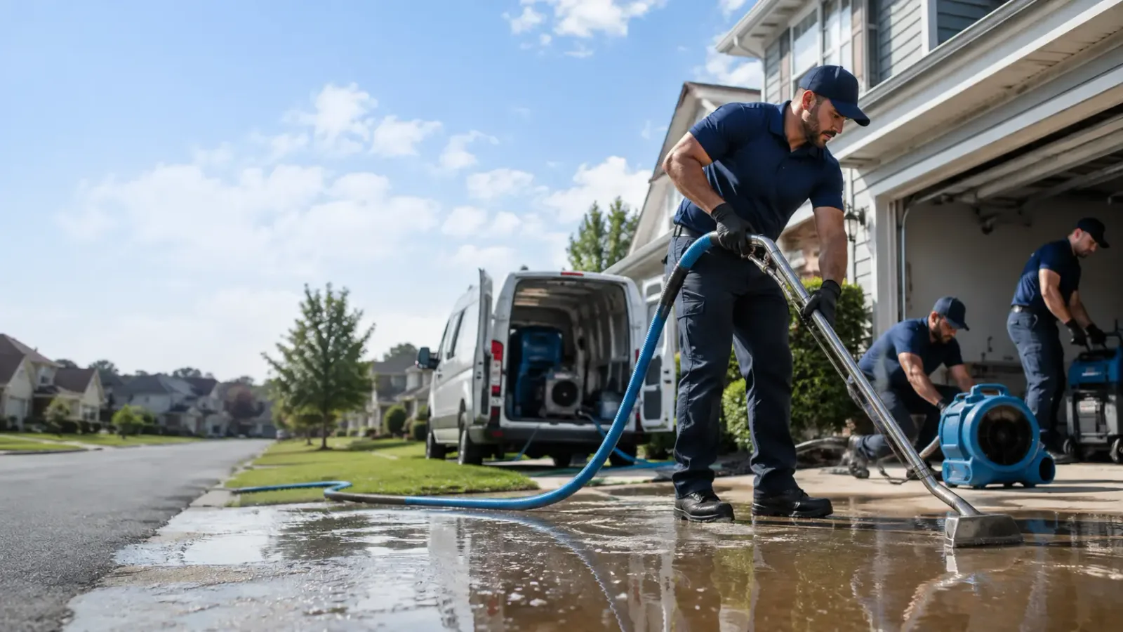 Flood Damage Restoration in Loogootee, IN